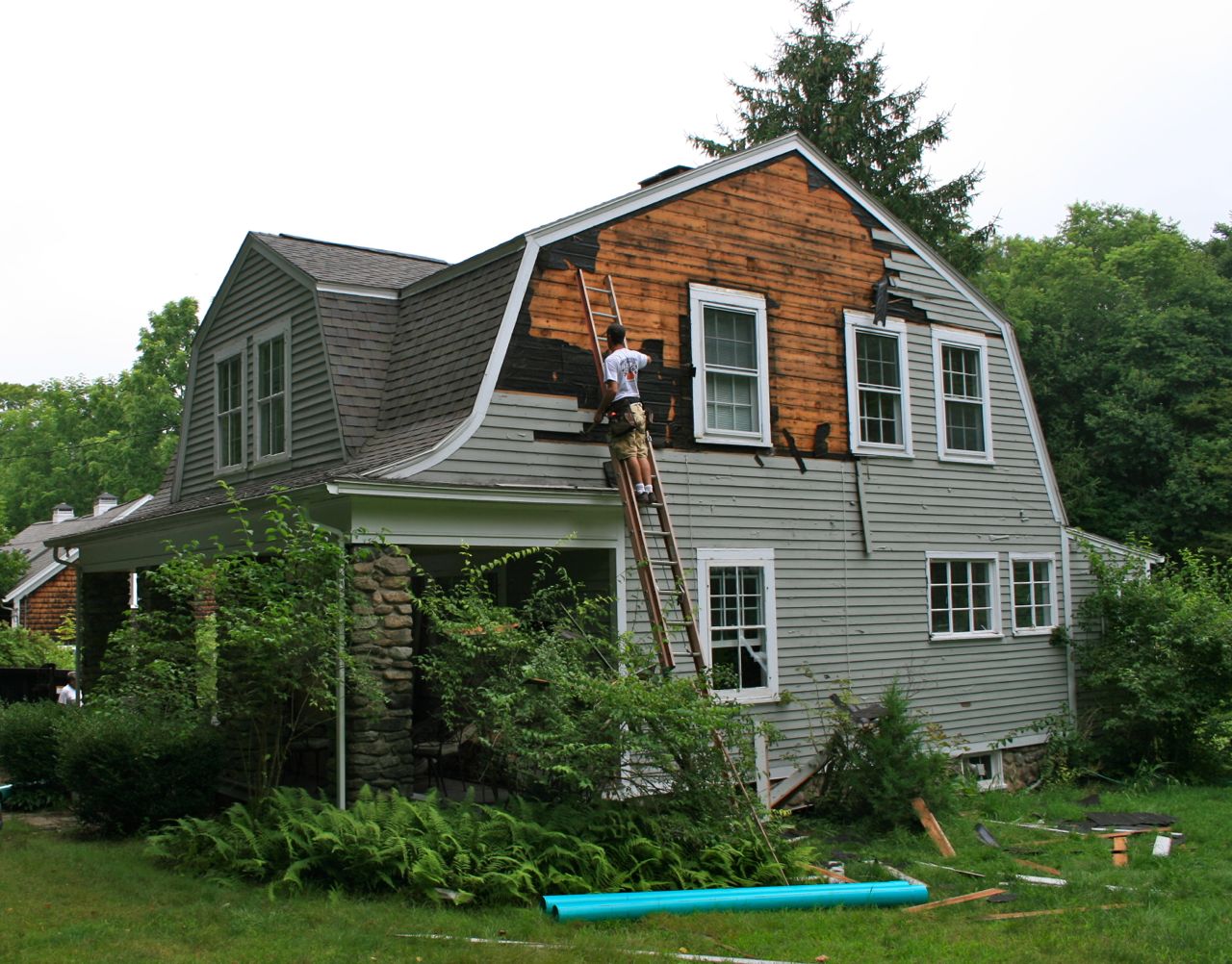 Gambrel Renovation in Old Lyme, CT